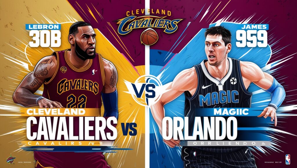 cleveland cavaliers vs orlando magic match player stats