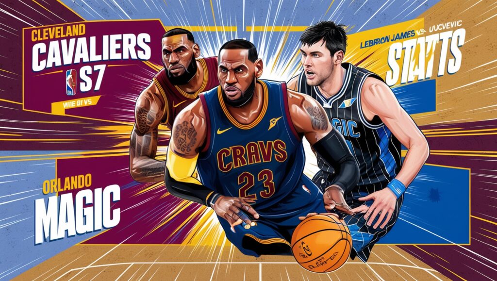 cleveland cavaliers vs orlando magic match player stats