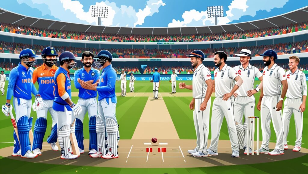India National Cricket Team vs England Cricket Team