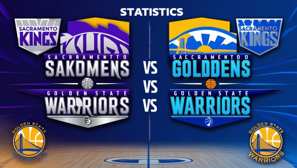 Sacramento kings vs golden state warriors match player stats