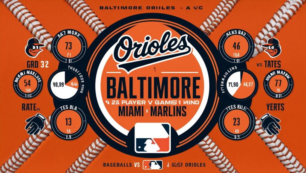 Estadísticas de jugadores de partidos de orioles contra miami marlins